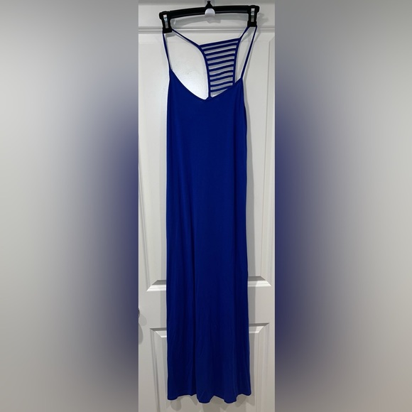 Forever 21 Royal Blue Maxi Dress women size S - Picture 1 of 3